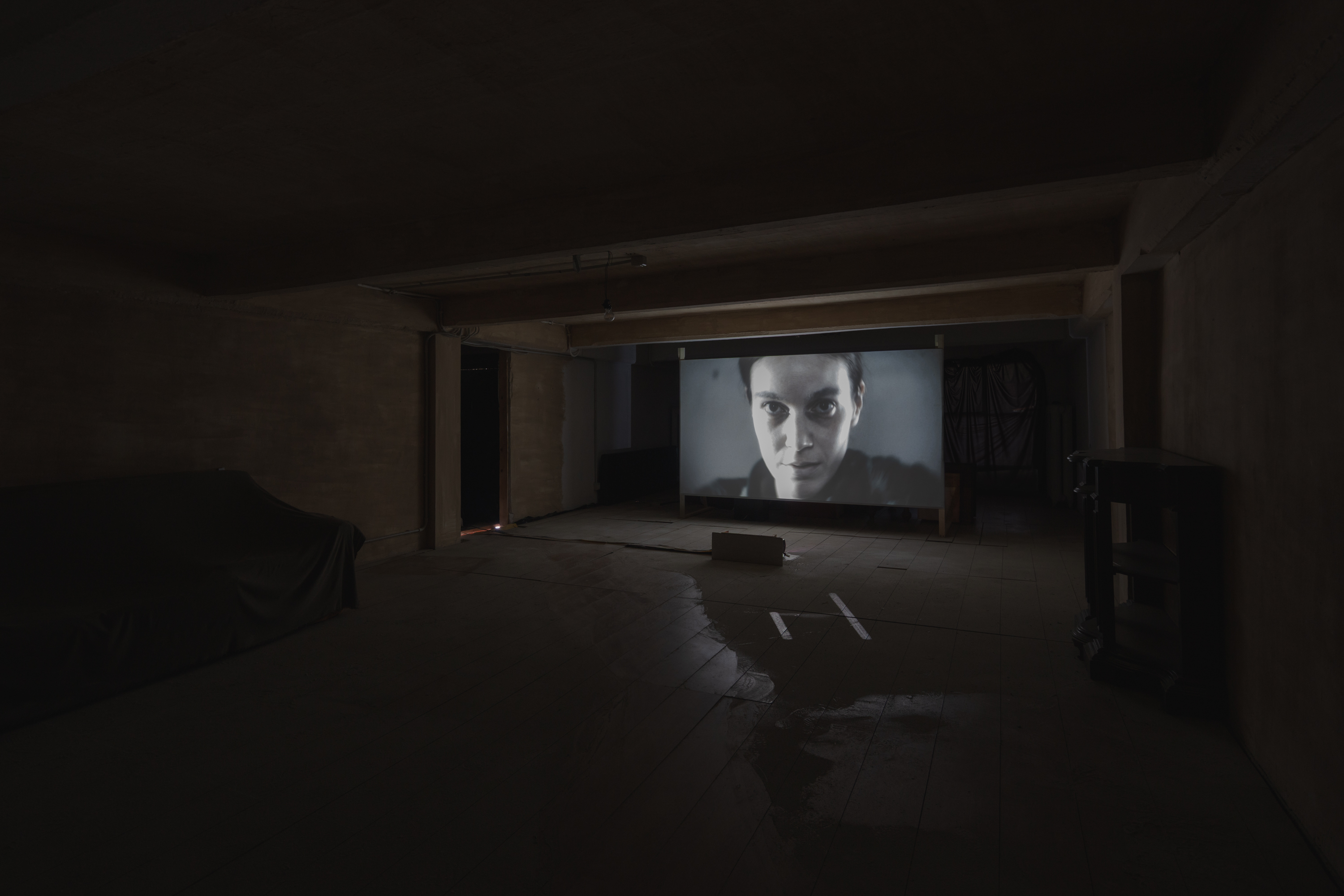 Detours in the dumbwaiter, installation view